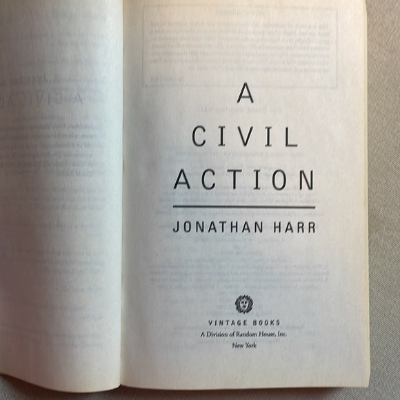📚2/$6 A Civil Action - Picture 7 of 12